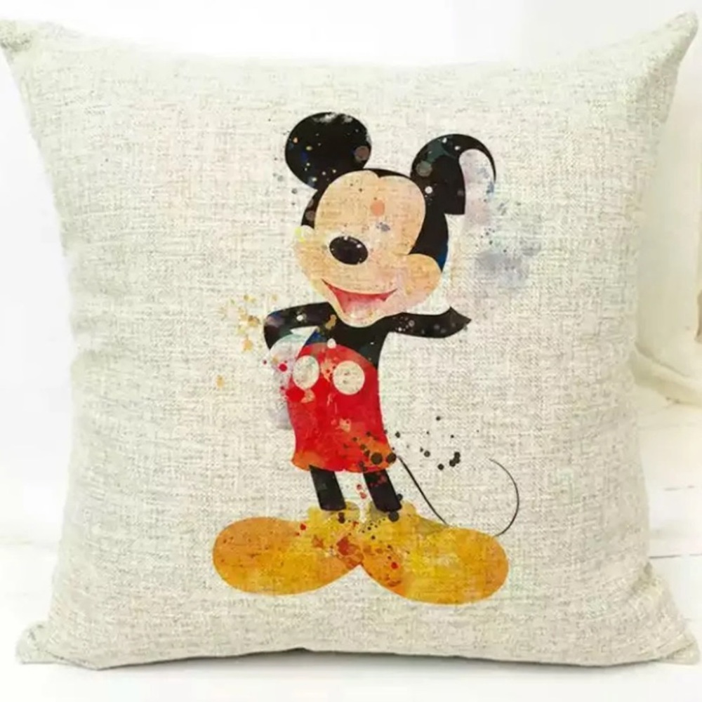 🍭2/$20🍭 Mickey Mouse Watercolor Pillowcase